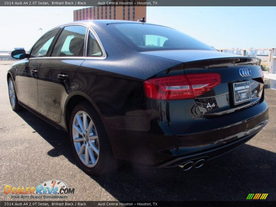 2014 Audi A4 2.0T Sedan Brilliant Black / Black Photo #4