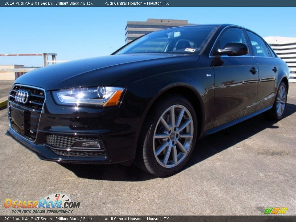 2014 Audi A4 2.0T Sedan Brilliant Black / Black Photo #5