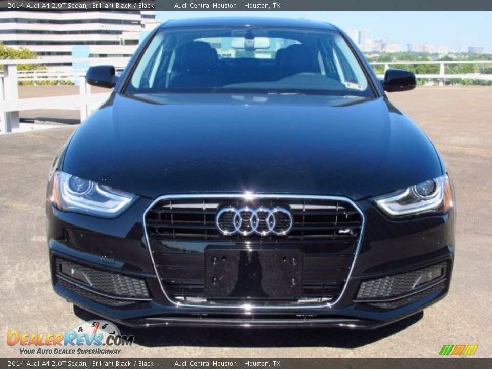 2014 Audi A4 2.0T Sedan Brilliant Black / Black Photo #6