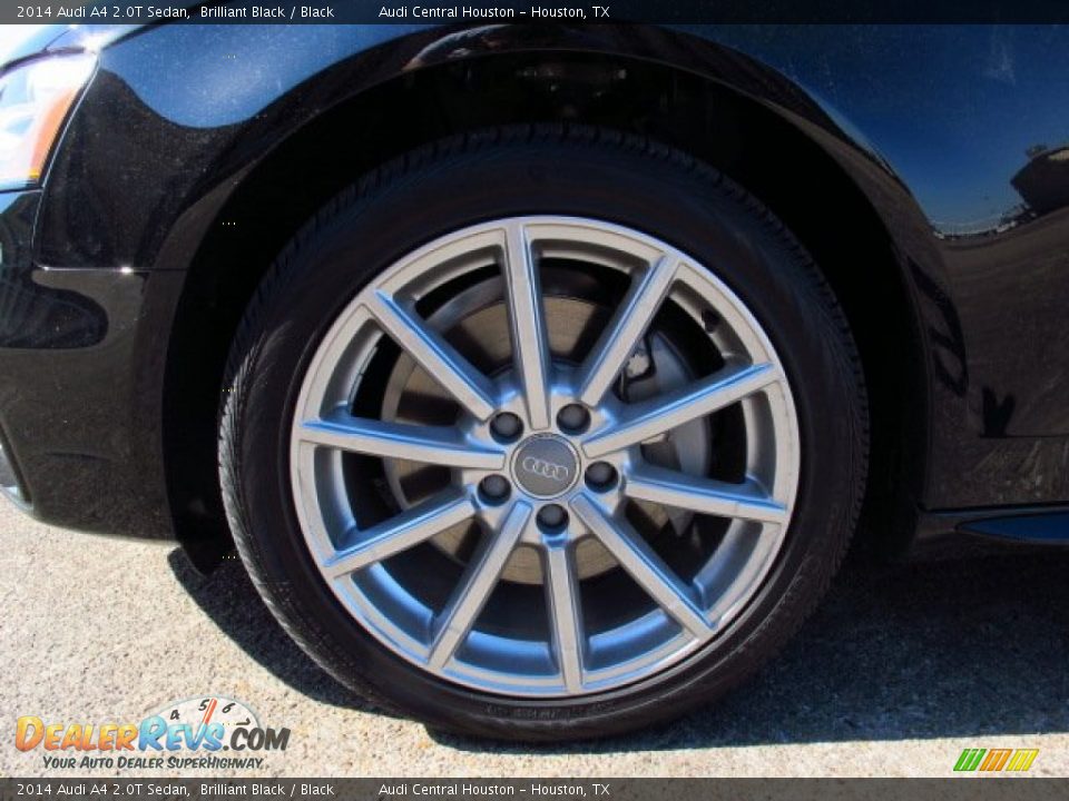 2014 Audi A4 2.0T Sedan Brilliant Black / Black Photo #7
