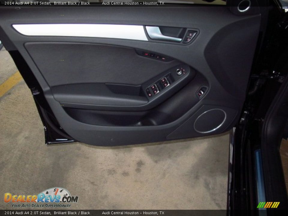 2014 Audi A4 2.0T Sedan Brilliant Black / Black Photo #10