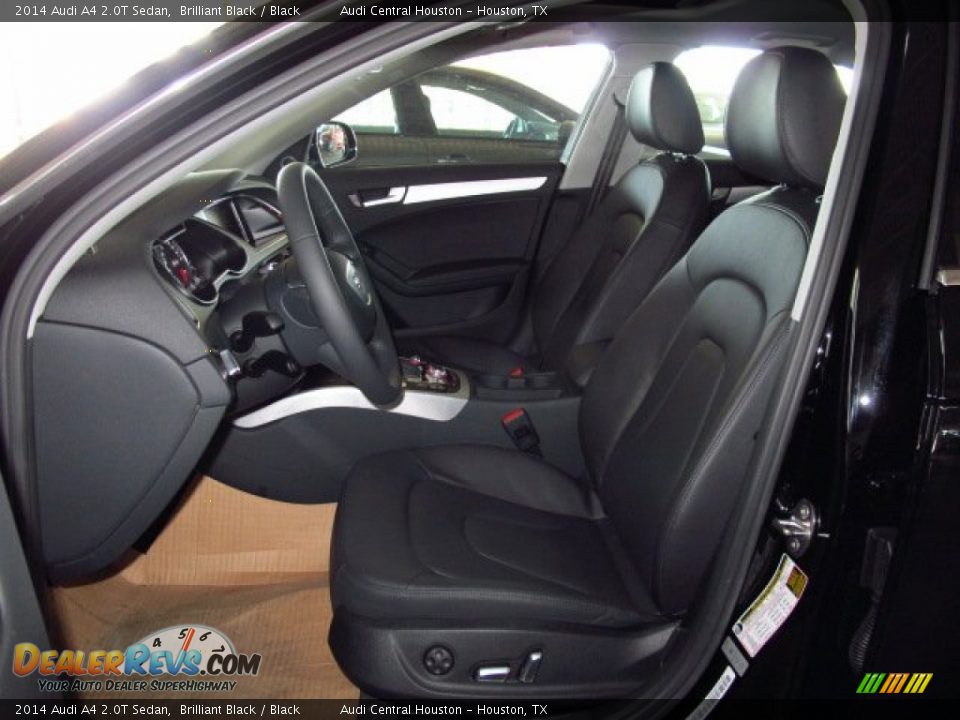 2014 Audi A4 2.0T Sedan Brilliant Black / Black Photo #11
