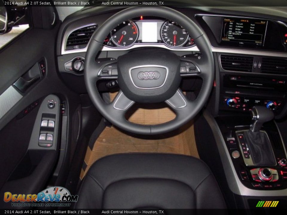 2014 Audi A4 2.0T Sedan Brilliant Black / Black Photo #14