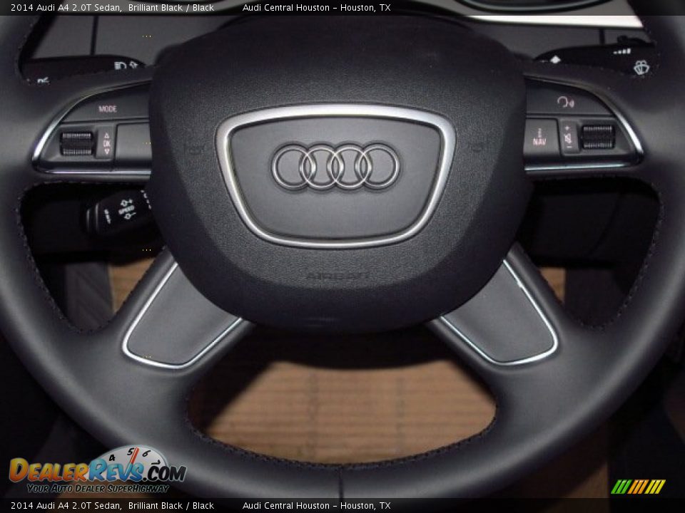 2014 Audi A4 2.0T Sedan Brilliant Black / Black Photo #18