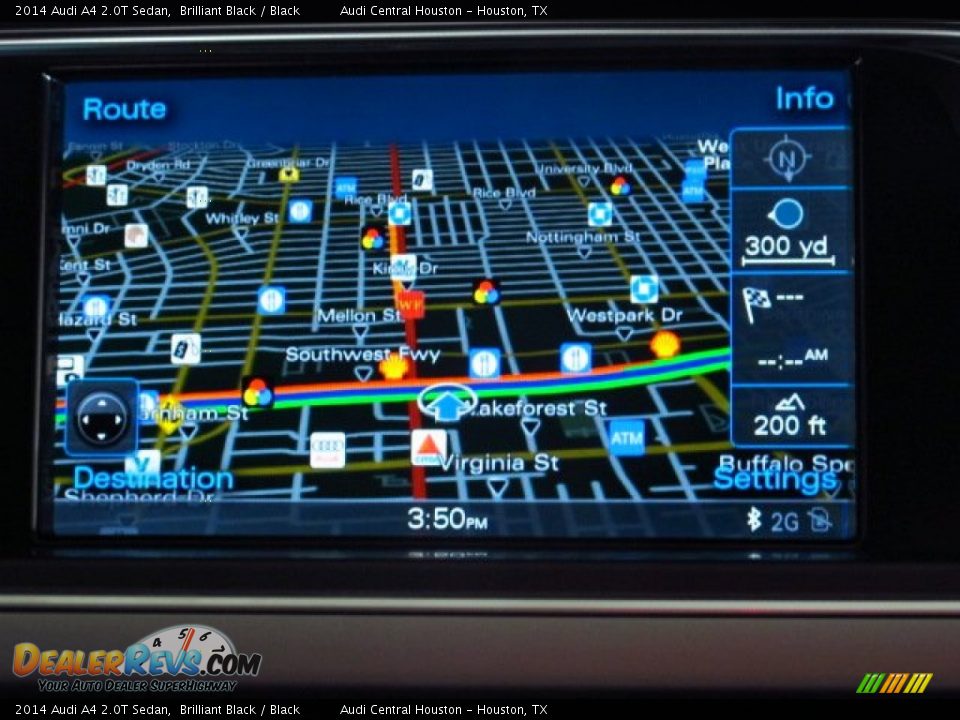 2014 Audi A4 2.0T Sedan Brilliant Black / Black Photo #23