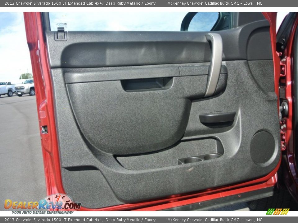 2013 Chevrolet Silverado 1500 LT Extended Cab 4x4 Deep Ruby Metallic / Ebony Photo #8