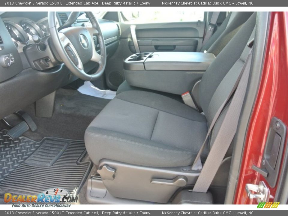 2013 Chevrolet Silverado 1500 LT Extended Cab 4x4 Deep Ruby Metallic / Ebony Photo #9