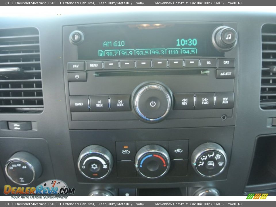 2013 Chevrolet Silverado 1500 LT Extended Cab 4x4 Deep Ruby Metallic / Ebony Photo #10