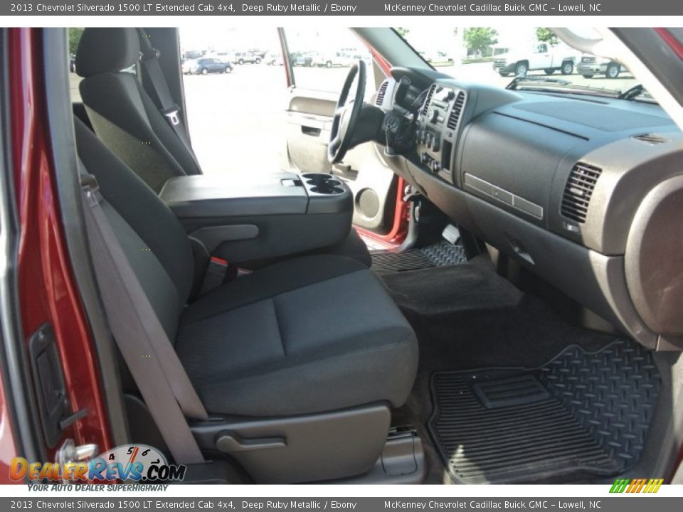 2013 Chevrolet Silverado 1500 LT Extended Cab 4x4 Deep Ruby Metallic / Ebony Photo #16
