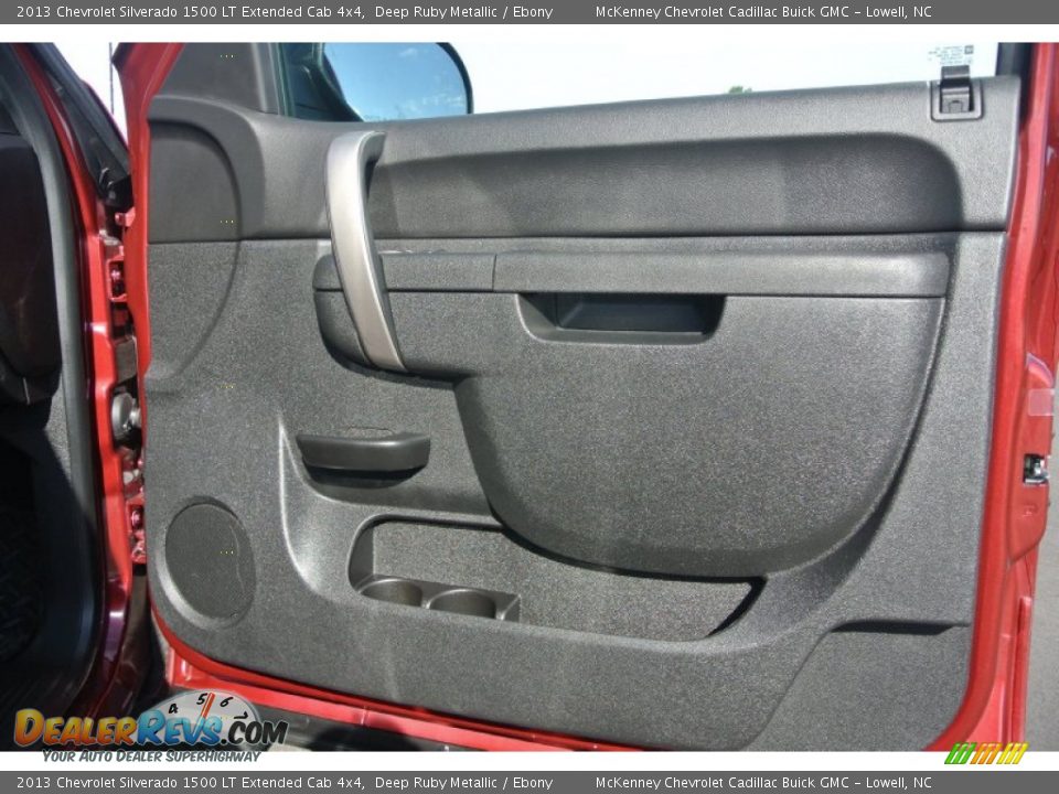 2013 Chevrolet Silverado 1500 LT Extended Cab 4x4 Deep Ruby Metallic / Ebony Photo #17