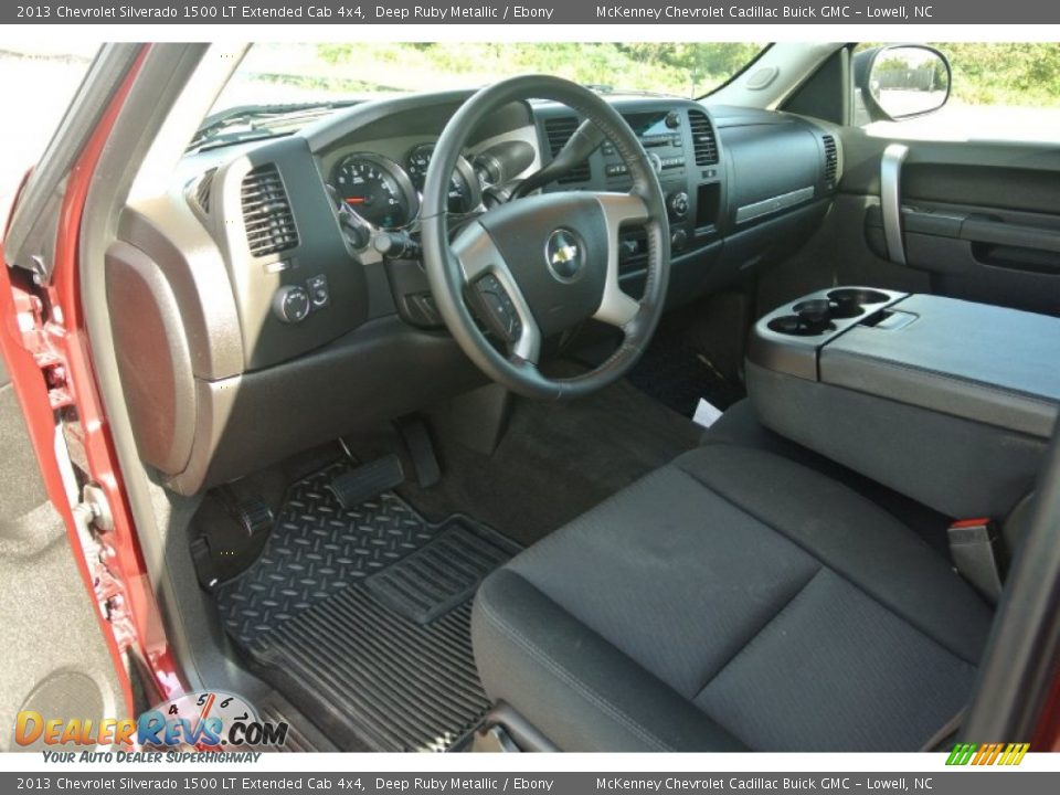 2013 Chevrolet Silverado 1500 LT Extended Cab 4x4 Deep Ruby Metallic / Ebony Photo #20