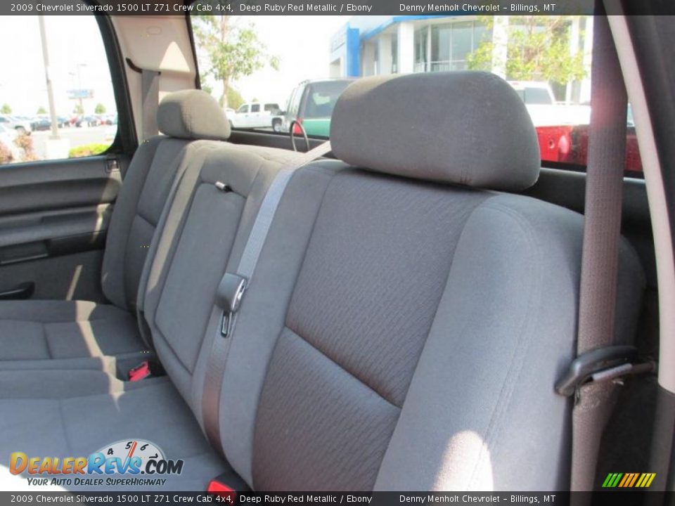 2009 Chevrolet Silverado 1500 LT Z71 Crew Cab 4x4 Deep Ruby Red Metallic / Ebony Photo #9
