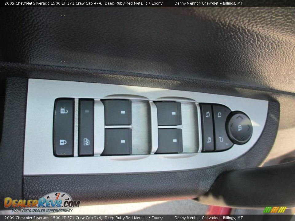 2009 Chevrolet Silverado 1500 LT Z71 Crew Cab 4x4 Deep Ruby Red Metallic / Ebony Photo #12