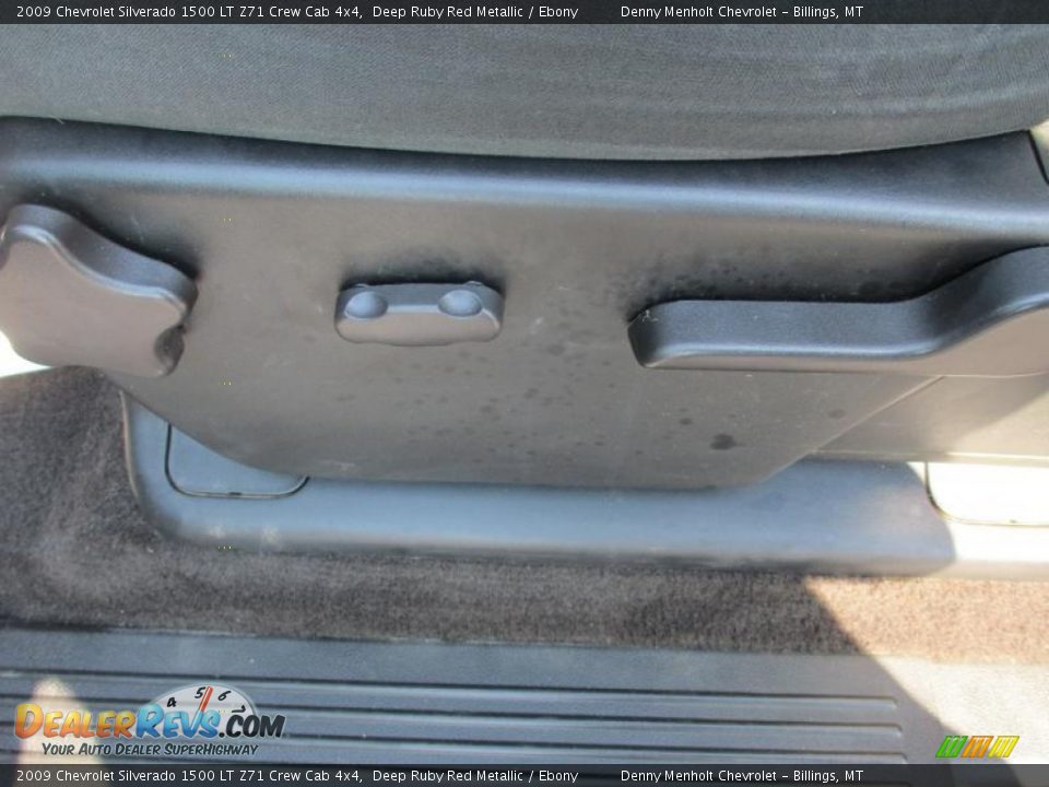 2009 Chevrolet Silverado 1500 LT Z71 Crew Cab 4x4 Deep Ruby Red Metallic / Ebony Photo #13