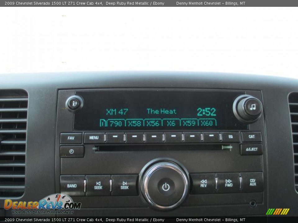 2009 Chevrolet Silverado 1500 LT Z71 Crew Cab 4x4 Deep Ruby Red Metallic / Ebony Photo #15