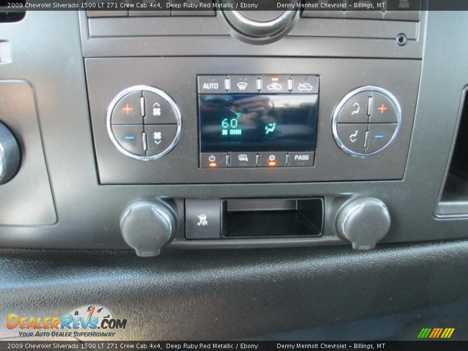2009 Chevrolet Silverado 1500 LT Z71 Crew Cab 4x4 Deep Ruby Red Metallic / Ebony Photo #16