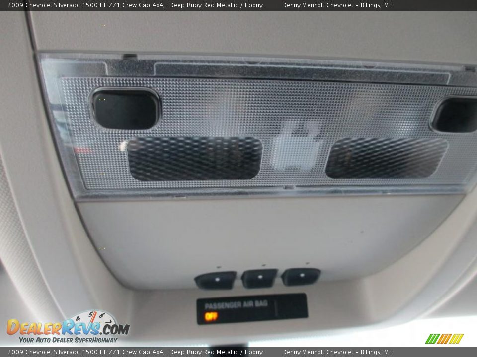 2009 Chevrolet Silverado 1500 LT Z71 Crew Cab 4x4 Deep Ruby Red Metallic / Ebony Photo #17
