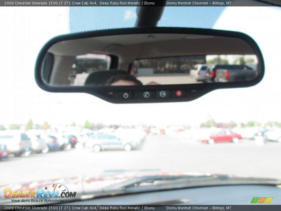 2009 Chevrolet Silverado 1500 LT Z71 Crew Cab 4x4 Deep Ruby Red Metallic / Ebony Photo #18