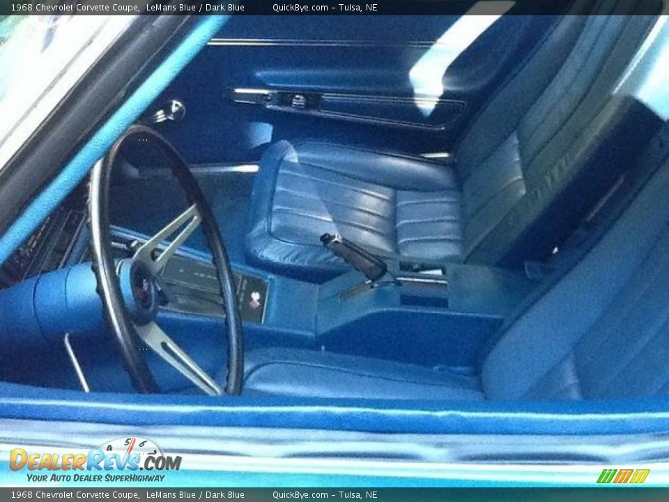 Front Seat of 1968 Chevrolet Corvette Coupe Photo #14