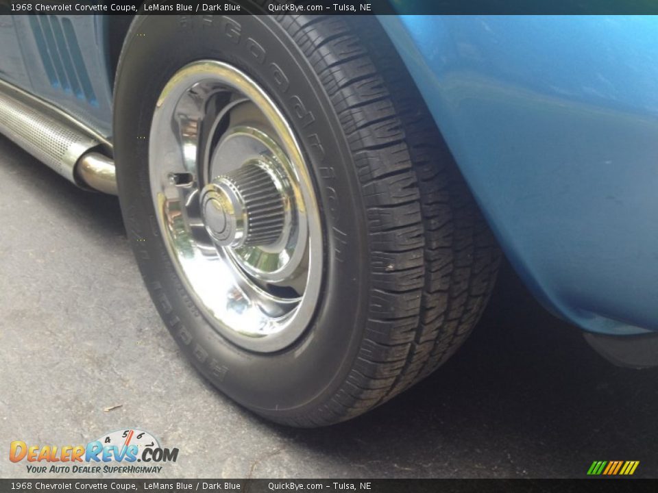 1968 Chevrolet Corvette Coupe LeMans Blue / Dark Blue Photo #32