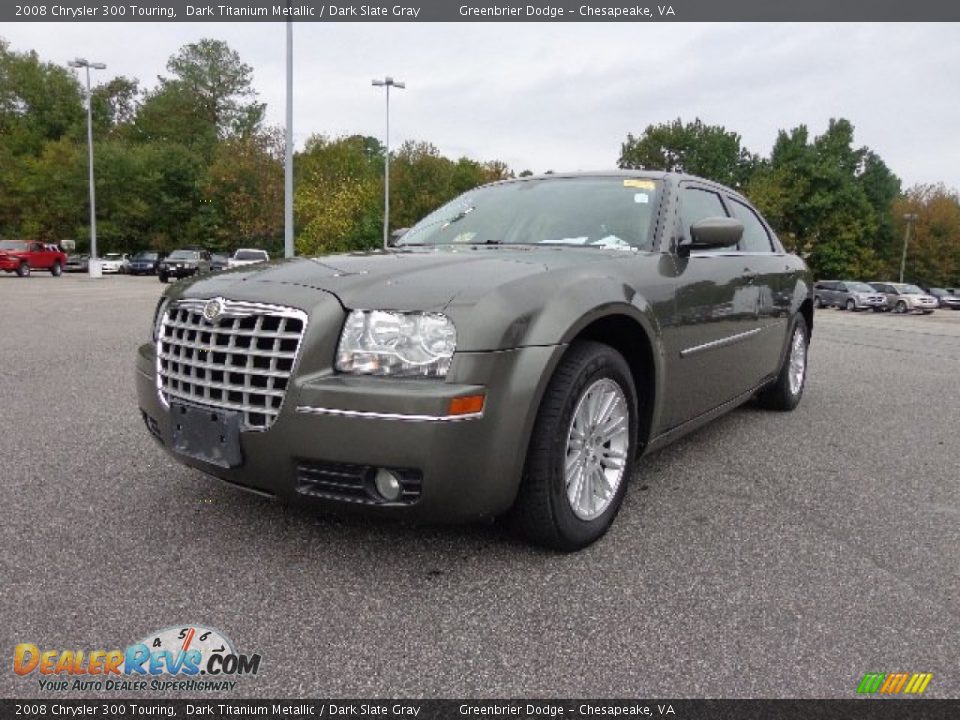 2008 Chrysler 300 Touring Dark Titanium Metallic / Dark Slate Gray Photo #1
