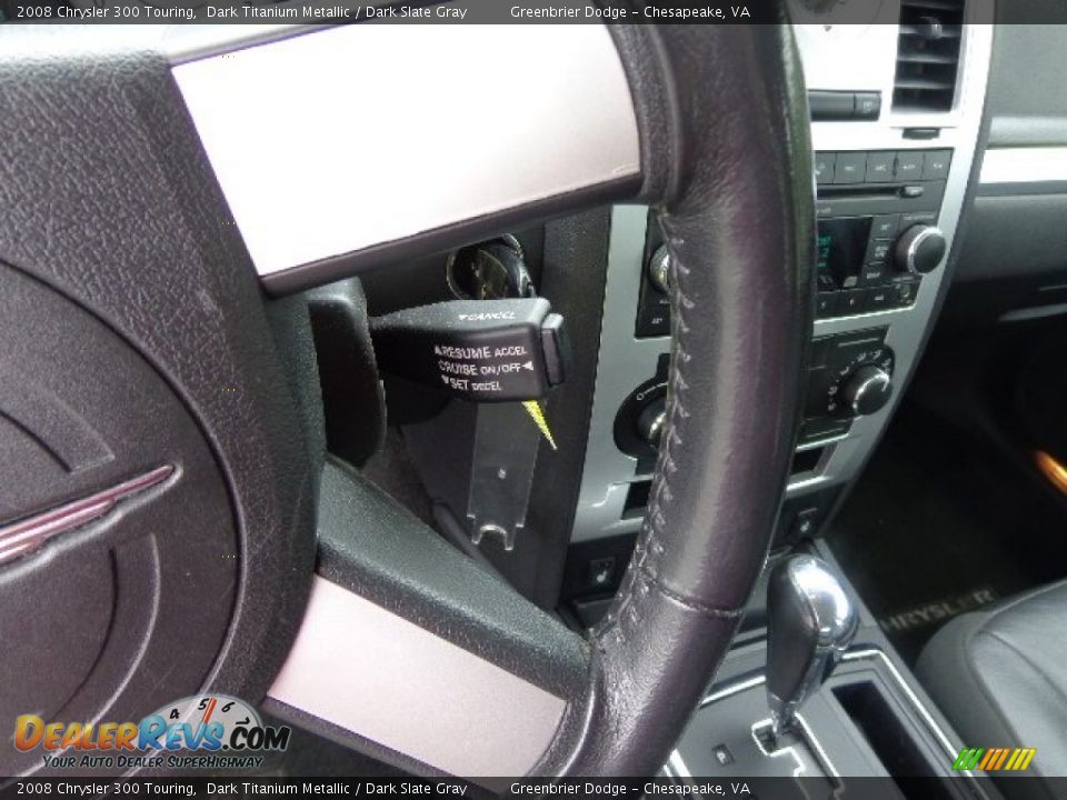 2008 Chrysler 300 Touring Dark Titanium Metallic / Dark Slate Gray Photo #6