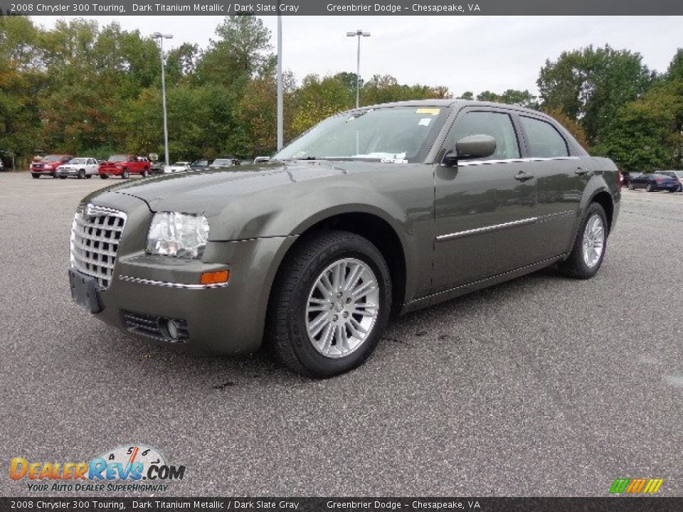 2008 Chrysler 300 Touring Dark Titanium Metallic / Dark Slate Gray Photo #8