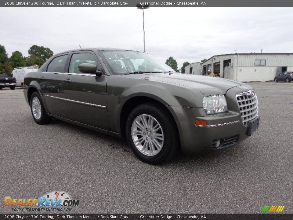 2008 Chrysler 300 Touring Dark Titanium Metallic / Dark Slate Gray Photo #13