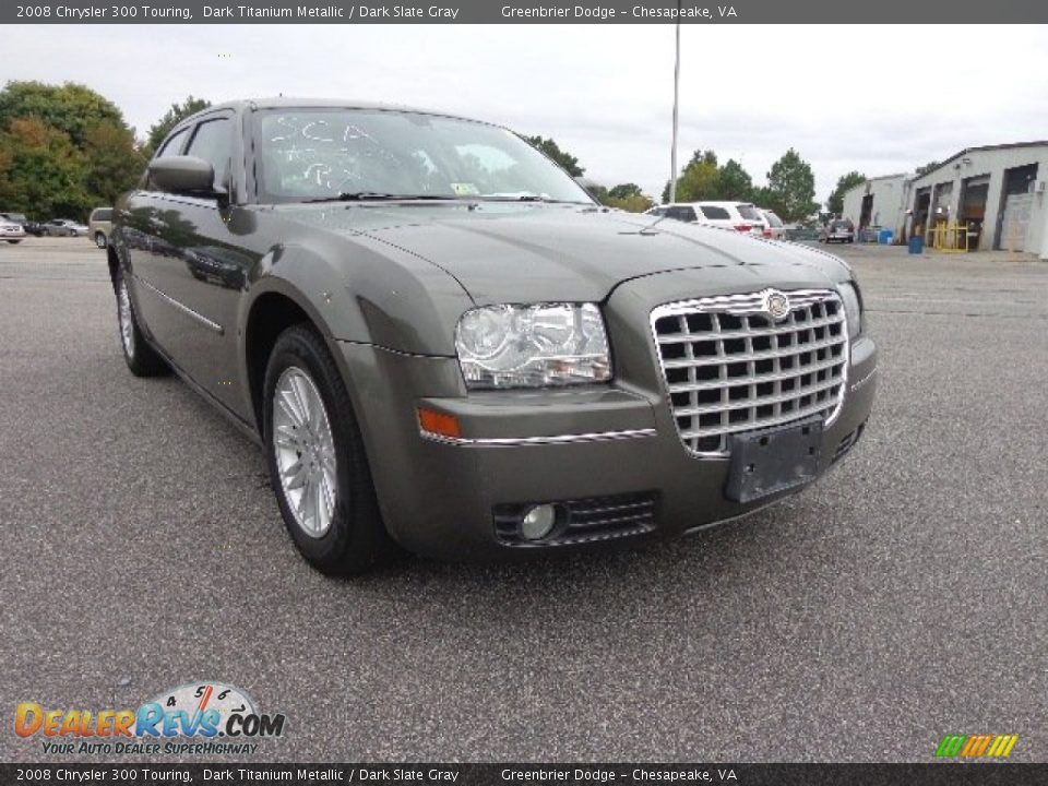 2008 Chrysler 300 Touring Dark Titanium Metallic / Dark Slate Gray Photo #14
