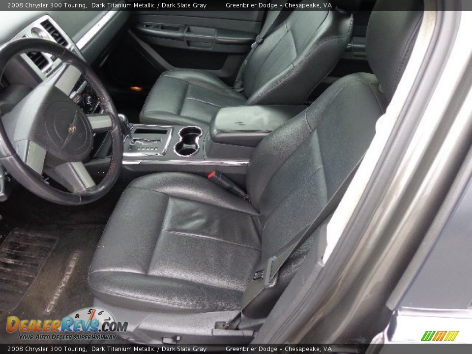 2008 Chrysler 300 Touring Dark Titanium Metallic / Dark Slate Gray Photo #16