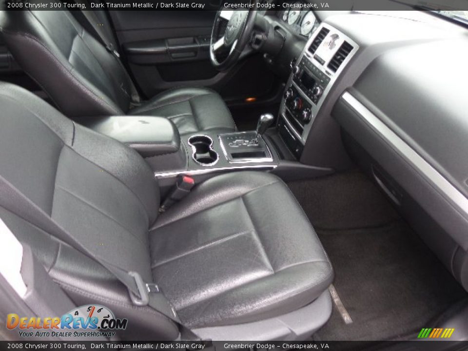 2008 Chrysler 300 Touring Dark Titanium Metallic / Dark Slate Gray Photo #18