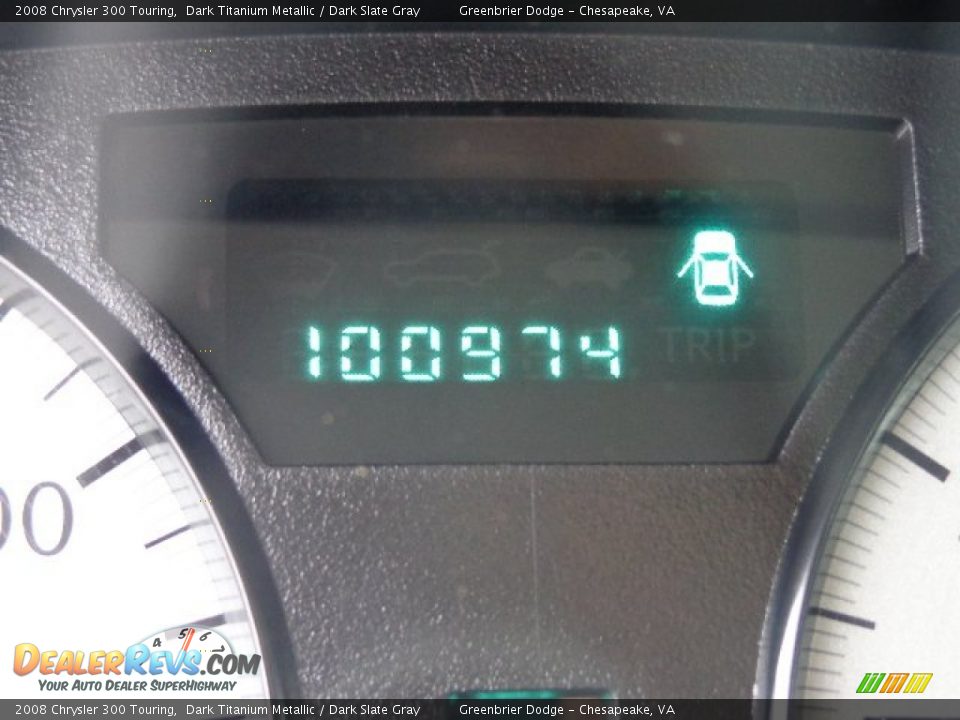 2008 Chrysler 300 Touring Dark Titanium Metallic / Dark Slate Gray Photo #21