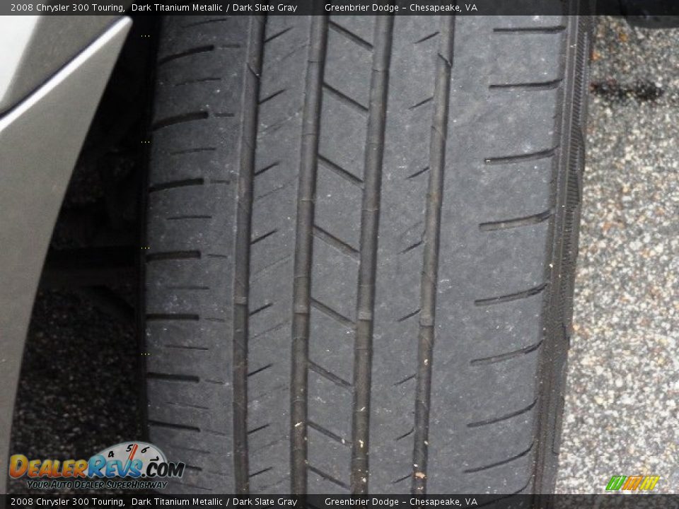 2008 Chrysler 300 Touring Dark Titanium Metallic / Dark Slate Gray Photo #22