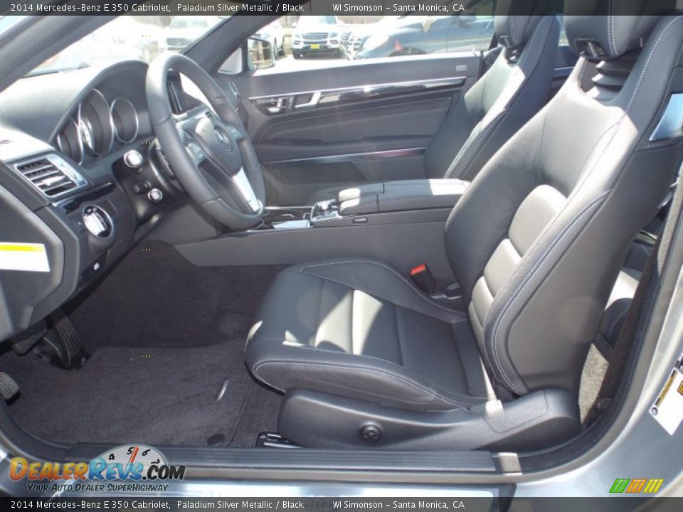 2014 Mercedes-Benz E 350 Cabriolet Paladium Silver Metallic / Black Photo #5