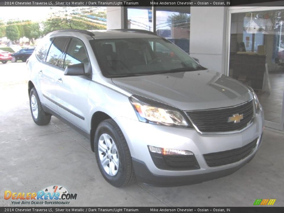 2014 Chevrolet Traverse LS Silver Ice Metallic / Dark Titanium/Light Titanium Photo #1
