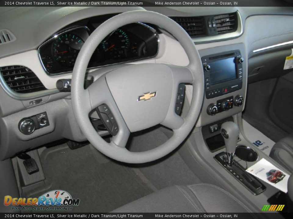 2014 Chevrolet Traverse LS Silver Ice Metallic / Dark Titanium/Light Titanium Photo #6