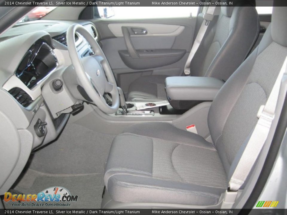 2014 Chevrolet Traverse LS Silver Ice Metallic / Dark Titanium/Light Titanium Photo #7