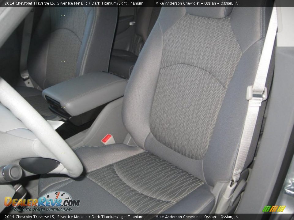 2014 Chevrolet Traverse LS Silver Ice Metallic / Dark Titanium/Light Titanium Photo #8