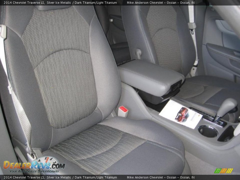 2014 Chevrolet Traverse LS Silver Ice Metallic / Dark Titanium/Light Titanium Photo #10