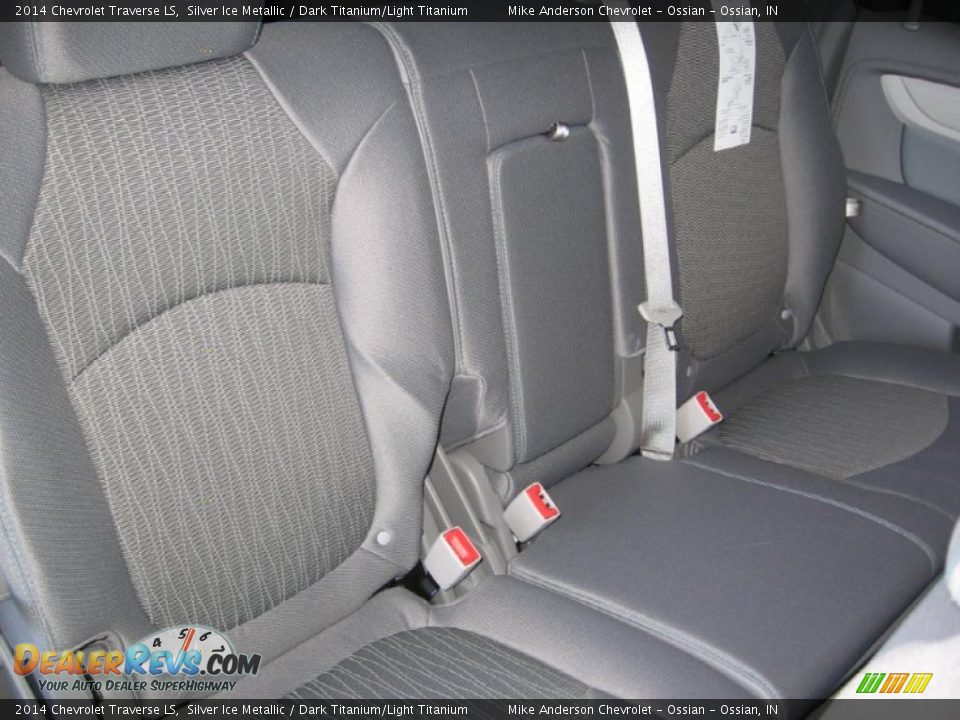 2014 Chevrolet Traverse LS Silver Ice Metallic / Dark Titanium/Light Titanium Photo #12