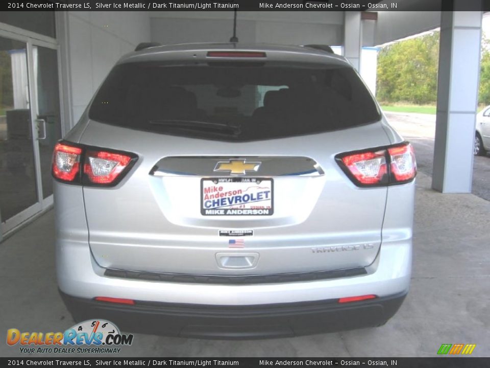 2014 Chevrolet Traverse LS Silver Ice Metallic / Dark Titanium/Light Titanium Photo #20