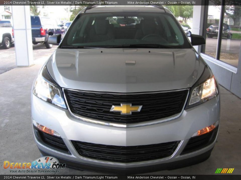 2014 Chevrolet Traverse LS Silver Ice Metallic / Dark Titanium/Light Titanium Photo #22