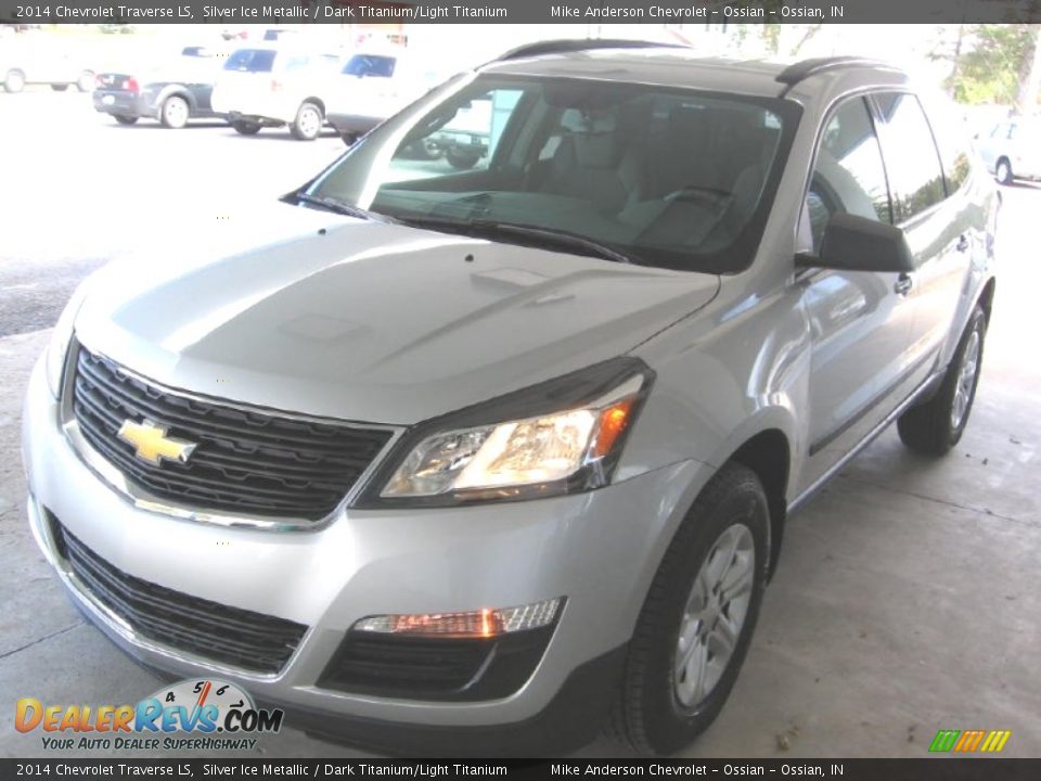 2014 Chevrolet Traverse LS Silver Ice Metallic / Dark Titanium/Light Titanium Photo #23