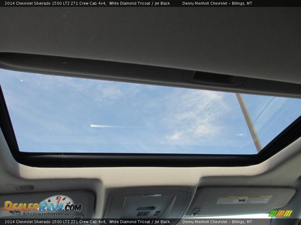 2014 Chevrolet Silverado 1500 LTZ Z71 Crew Cab 4x4 White Diamond Tricoat / Jet Black Photo #9