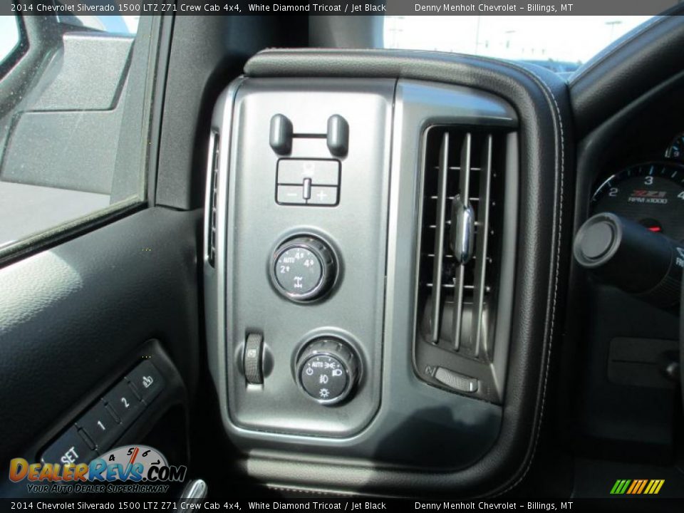 2014 Chevrolet Silverado 1500 LTZ Z71 Crew Cab 4x4 White Diamond Tricoat / Jet Black Photo #14