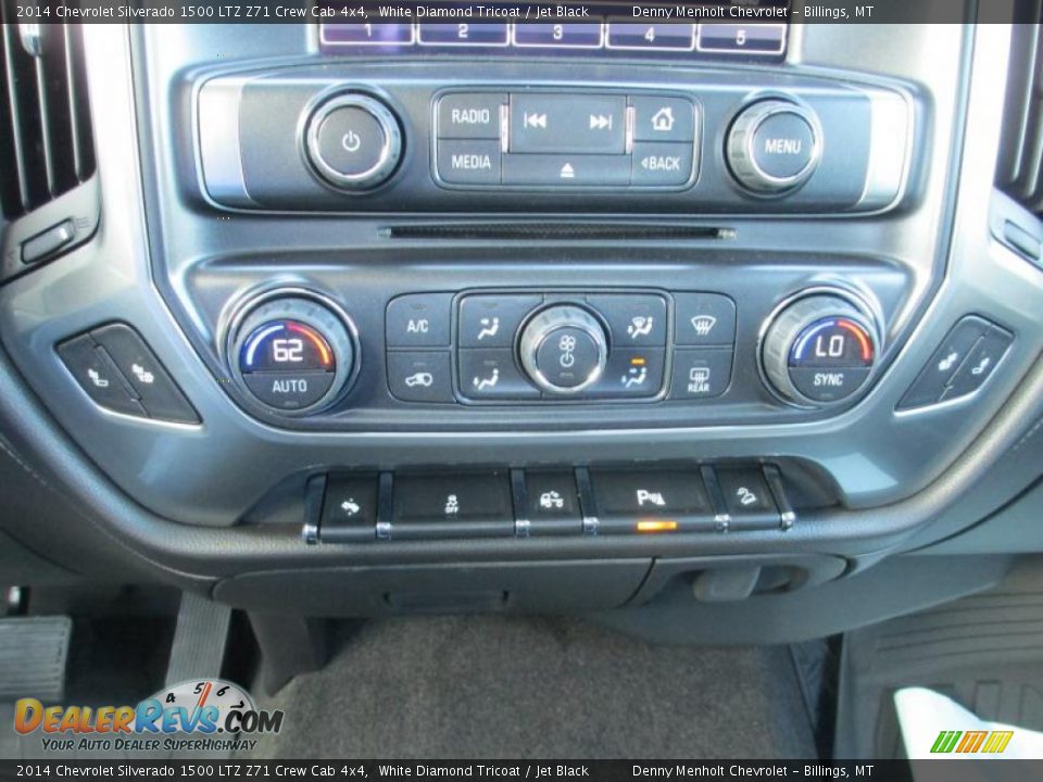 2014 Chevrolet Silverado 1500 LTZ Z71 Crew Cab 4x4 White Diamond Tricoat / Jet Black Photo #18