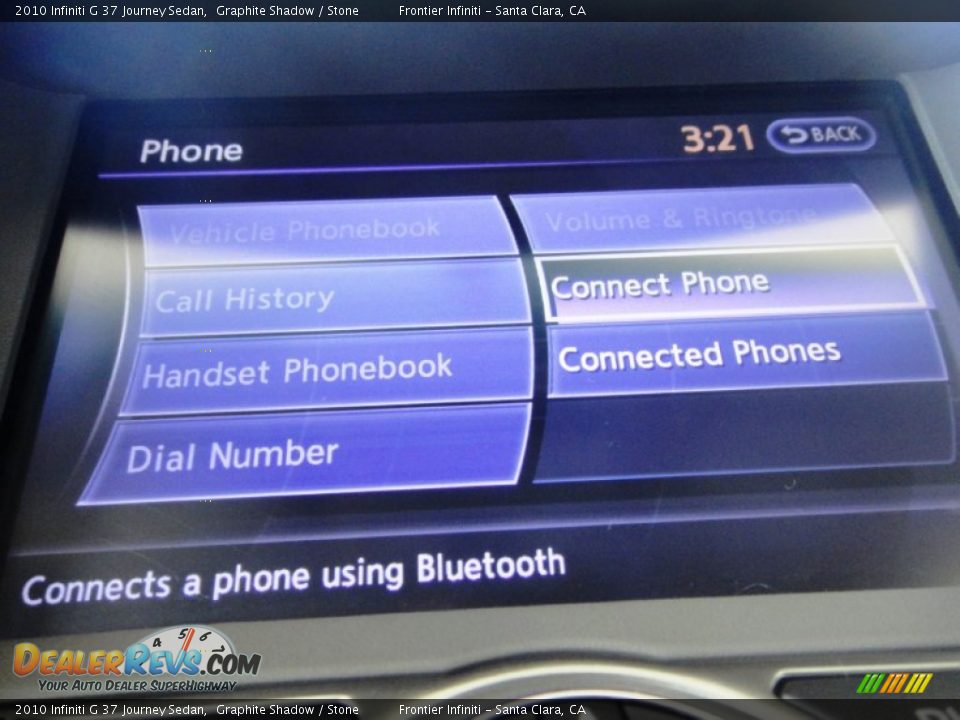 2010 Infiniti G 37 Journey Sedan Graphite Shadow / Stone Photo #8