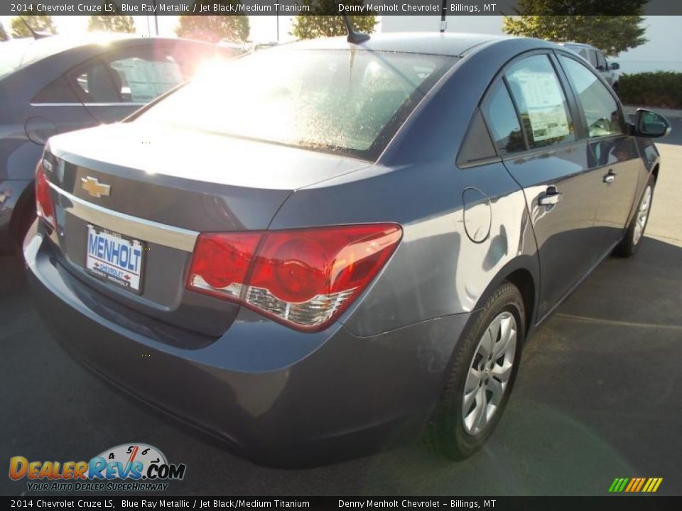 2014 Chevrolet Cruze LS Blue Ray Metallic / Jet Black/Medium Titanium Photo #2