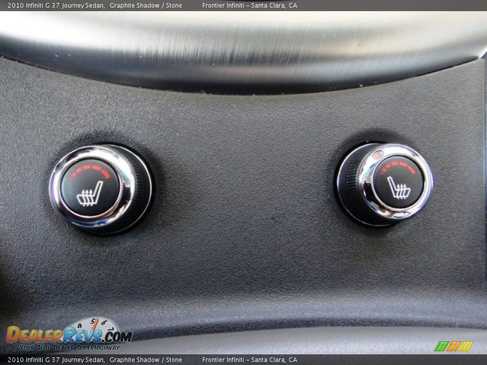 2010 Infiniti G 37 Journey Sedan Graphite Shadow / Stone Photo #11