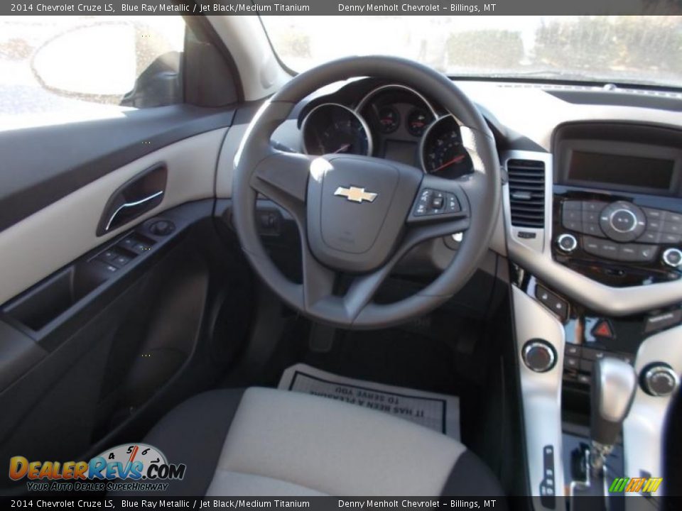 2014 Chevrolet Cruze LS Blue Ray Metallic / Jet Black/Medium Titanium Photo #7